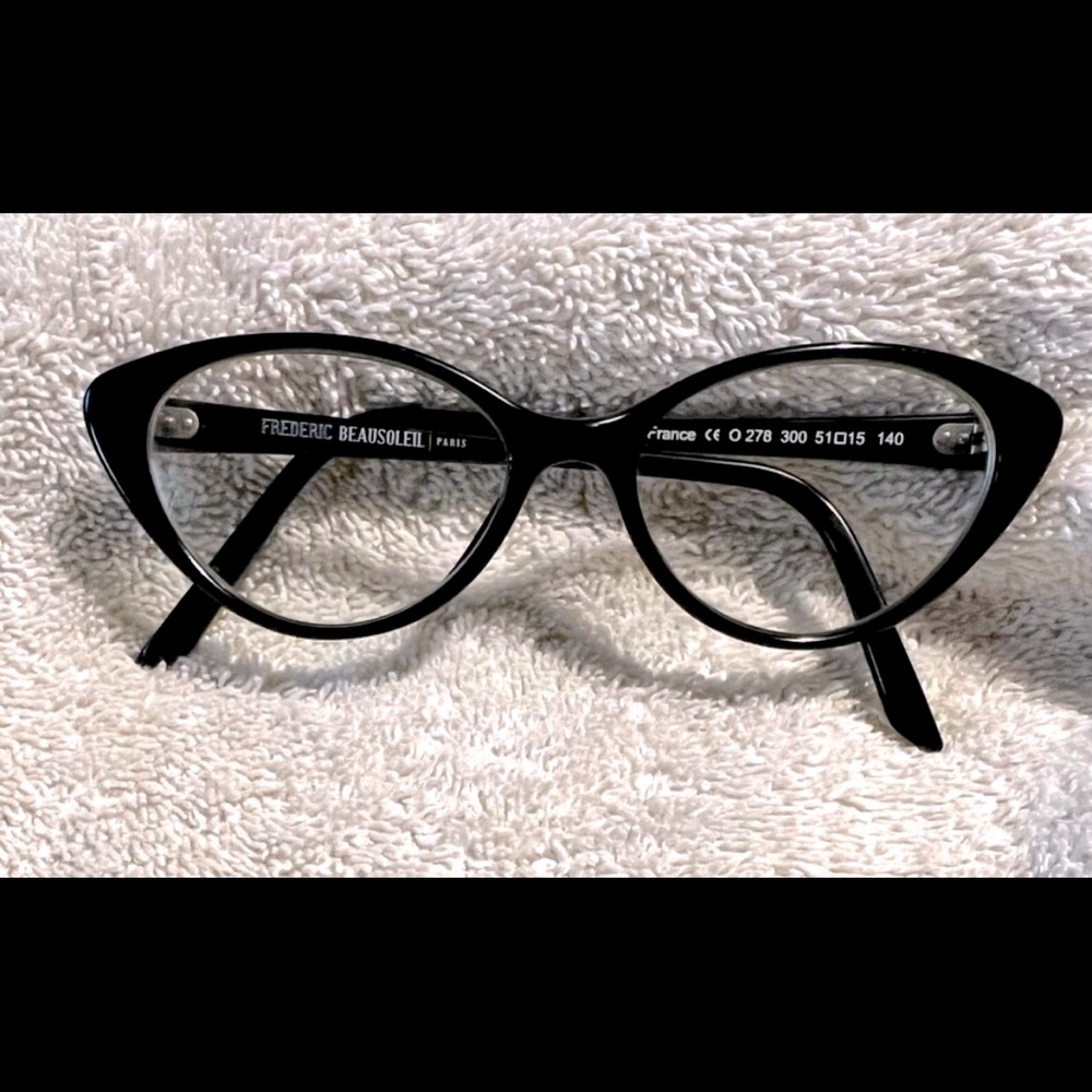 Authentic Frederic Beausoleil Paris hand made eyeglasses